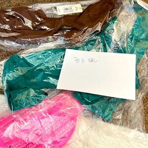 NWT SET OF 3 AERIE SMOOTHEZ UNDERWIRE Bra size 34D PINK BROWN GREEN